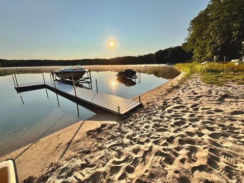Soaking Spot on Sand Lake, Irons