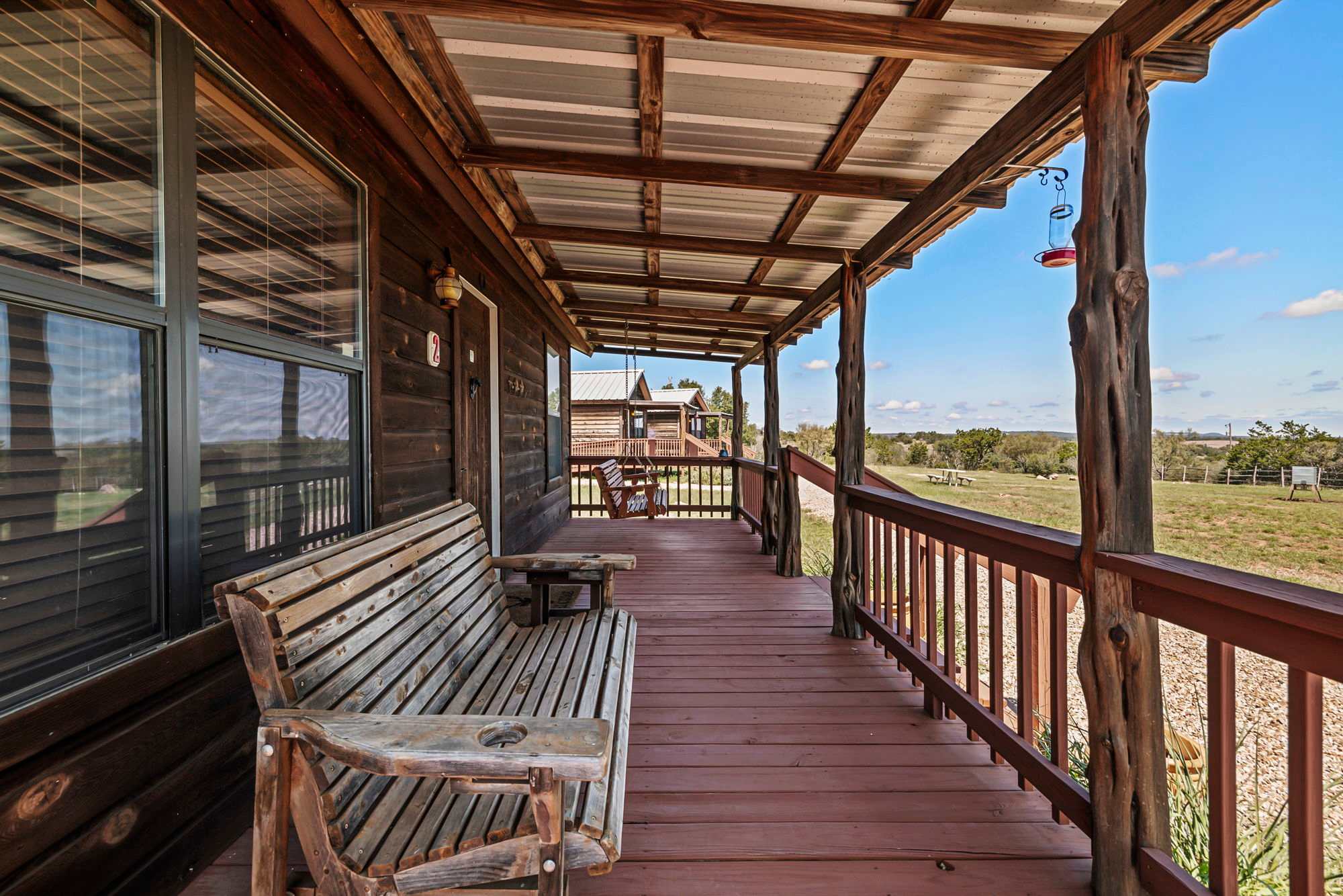 Enchanted Rockview Cabin 2 | King bed