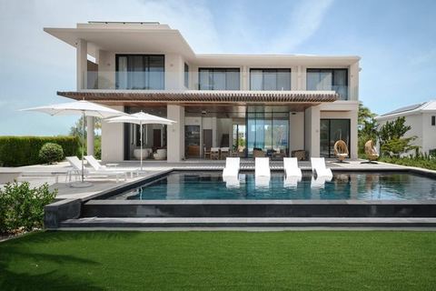 Villa Marahuyo Turks & Caicos – Modern Grace Bay Beachfront Villa with Lava Pool & Staff