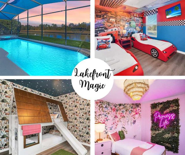 Dreamy Lakefront Getaway - just 5 miles fr. Disney!