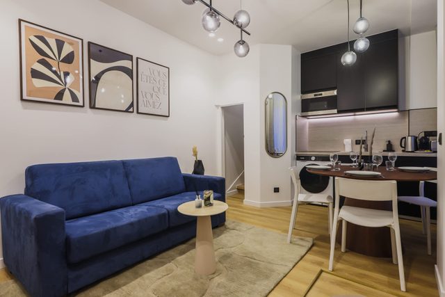 Superb duplex 1 bedroom Center of Paris