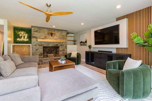 Chic Creekside Bungalow at The Dogwood — Maggie Valley, NC
