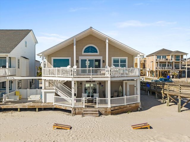 Captains Quarters~Oceanfront, Gameroom, EV Charger