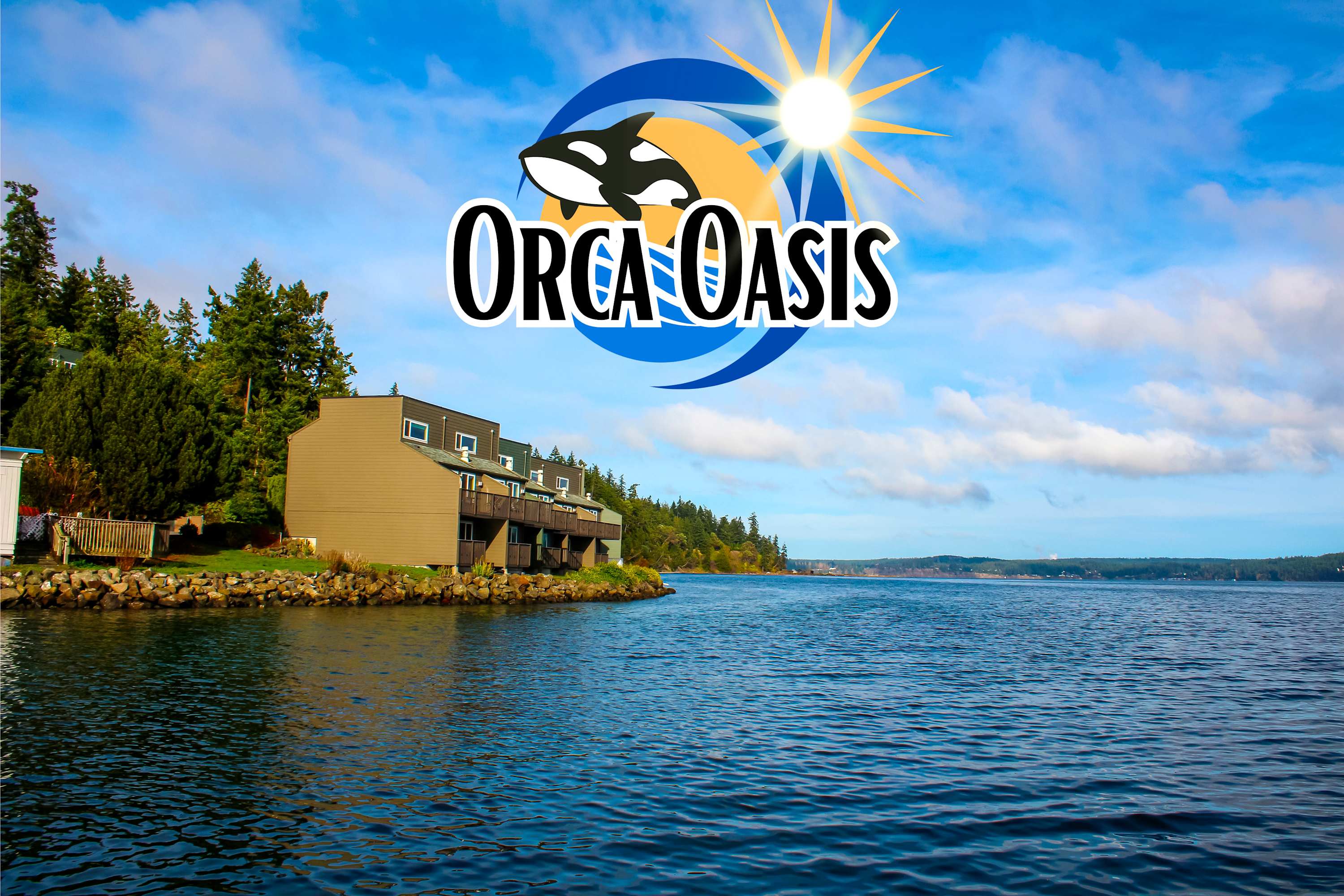 Orca Oasis Condo Stunning Views Over Discovery Bay