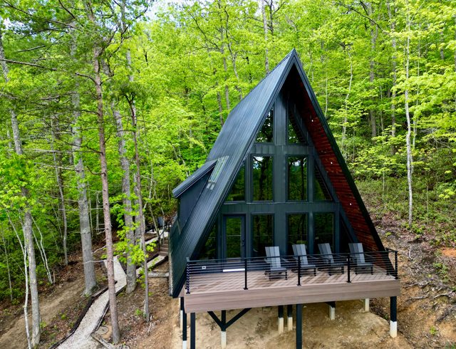 Slate Estate - Brand New A Frame - Hot Tub