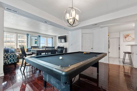 Oversized Family Beach Block Duplex with Game Room — Atlantic City, NJ