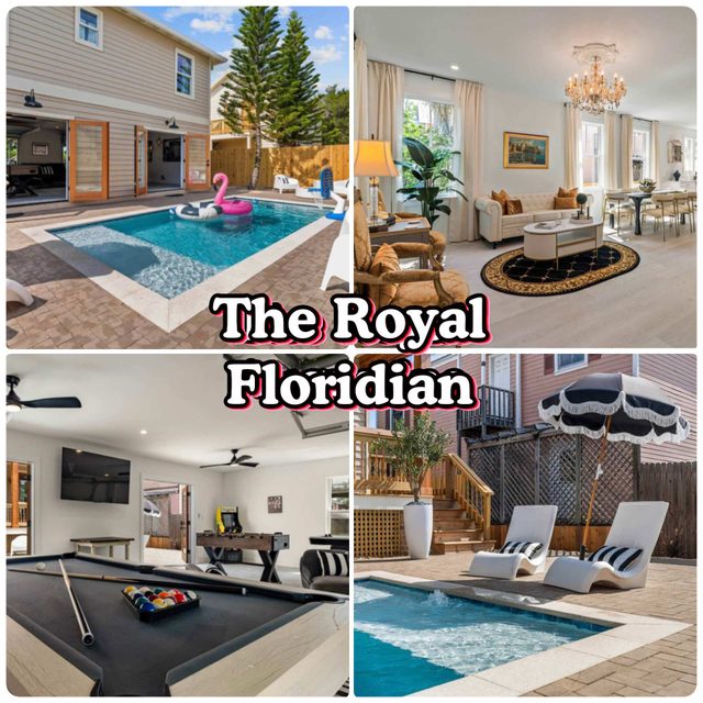 The Royal Floridian l Heated Pool l Walk to DNTN