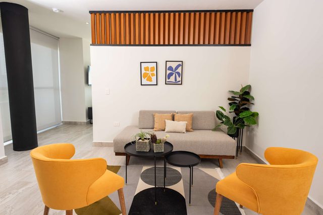Spacious and modern with city views