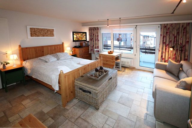 Sarazena O – Bright Studio with Mountain View — Saas-Fee, Valais