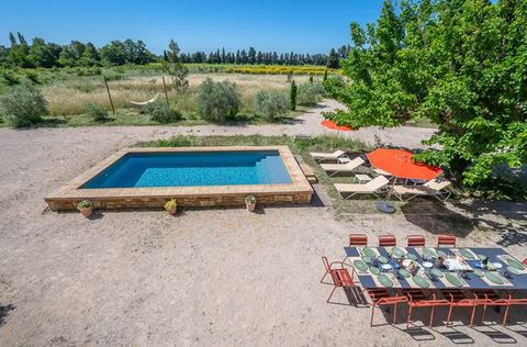 Mas du Murier with private pool and air conditioning — Travaillan, Provence-Alpes-Côte d'Azur