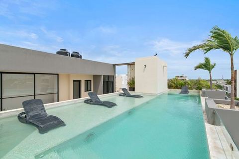 Zazil Ha Studio - Rooftop Pool and Beach Walks