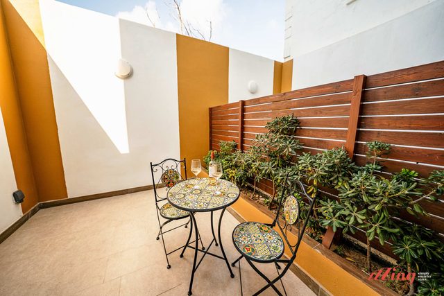 Private Patio Room | Spacious & Stylish Stay