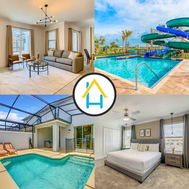 Exclusive Oasis/ Private Pool & Waterpark Access