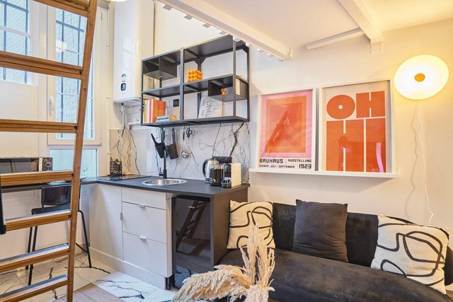 Cozy Studio with Loft Bed - Center of Paris — Paris, Île-de-France