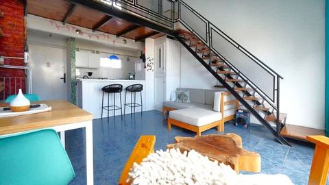 76- Relax in this Spacious Duplex in San Telmo
