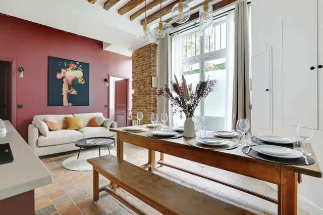 Superb air-conditioned apartment in the center of Paris/Le Marais