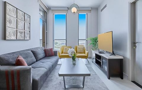Skyline Residence | Bright 1 BR Apartment in Dubai