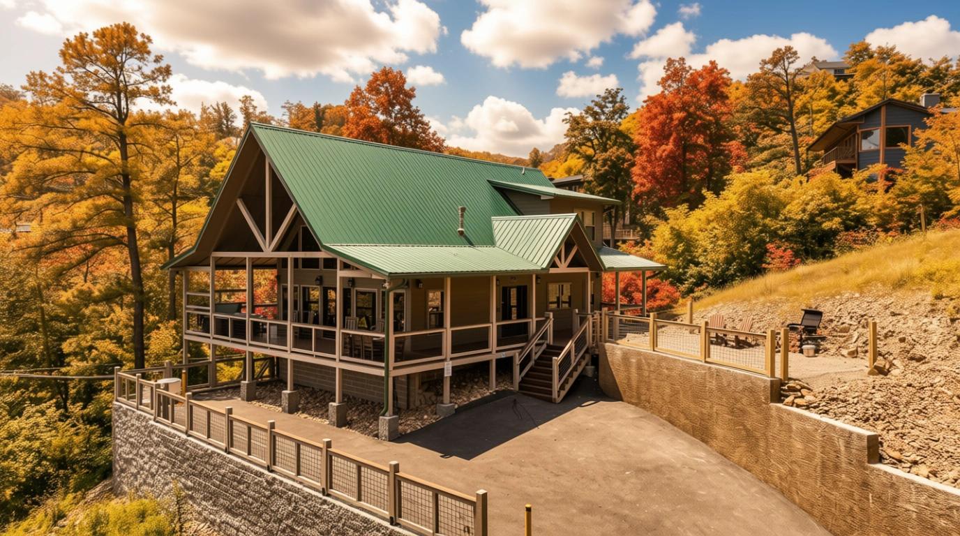 Gatlinburg Cabin | Mtn Views | Hot Tub | Theater