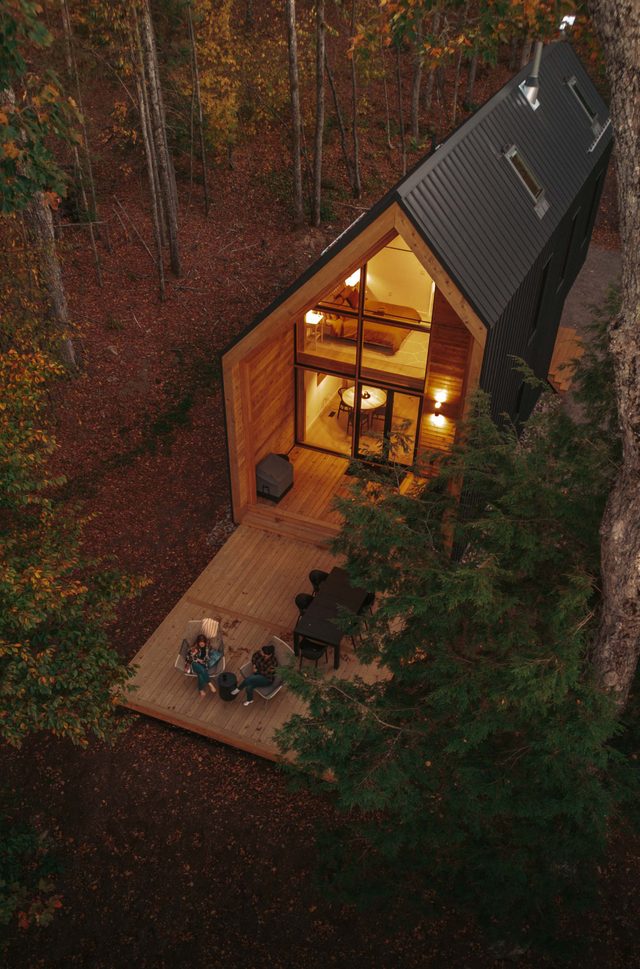 Camp Haliburton - Waterfront A-Frame w Sauna — Haliburton County, Ontario