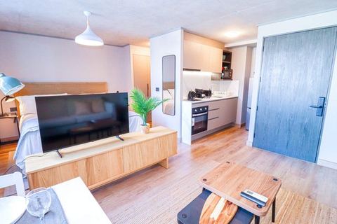 HOM 1-bed in Providencia · Metro Santa Isabel