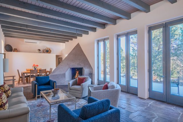 Striking Design, Fireplaces, Roof Deck — Santa Fe, NM