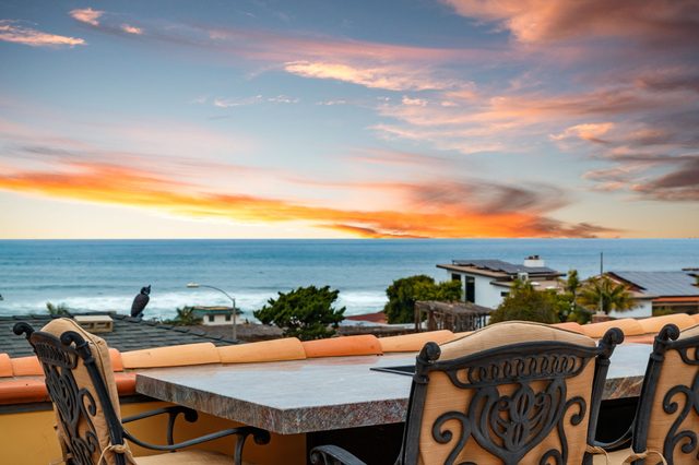 Oceanview Rooftop Escape, Modern Spanish Decor
