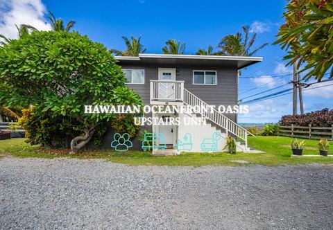 Hawaiian Oceanfront Oasis