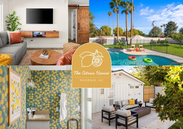 The Citrus House | Pool & Hot Tub Right in Arcadia