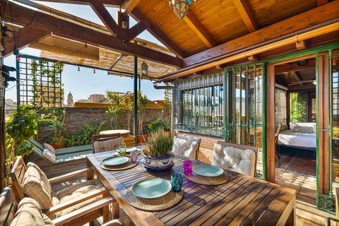 Charming Duplex Penthouse in Malaga Historic Center — Málaga, Andalusia