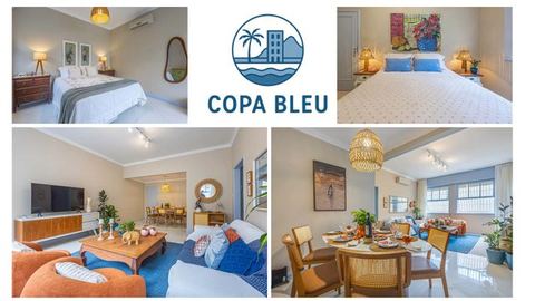 Modern 3-Bedroom Apartment in Copacabana