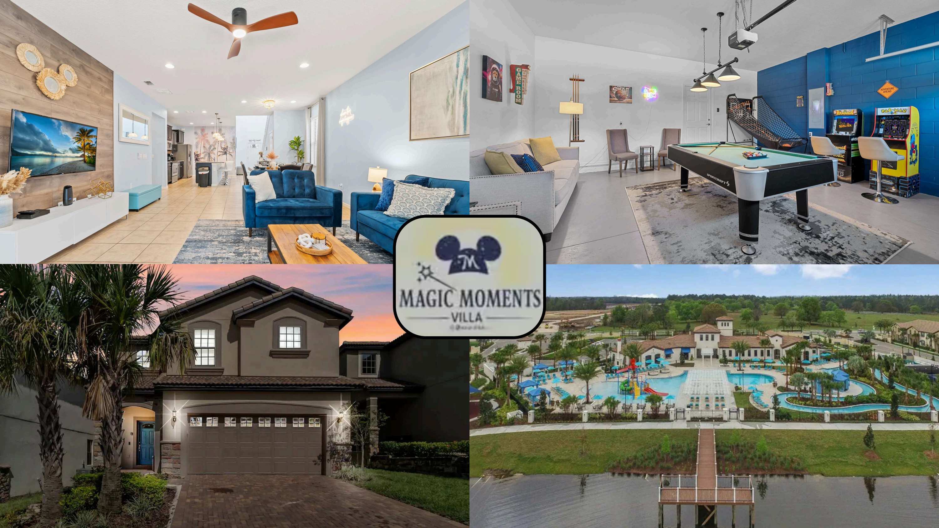 Magic Moments Villa • Private Pool • Spa • Games