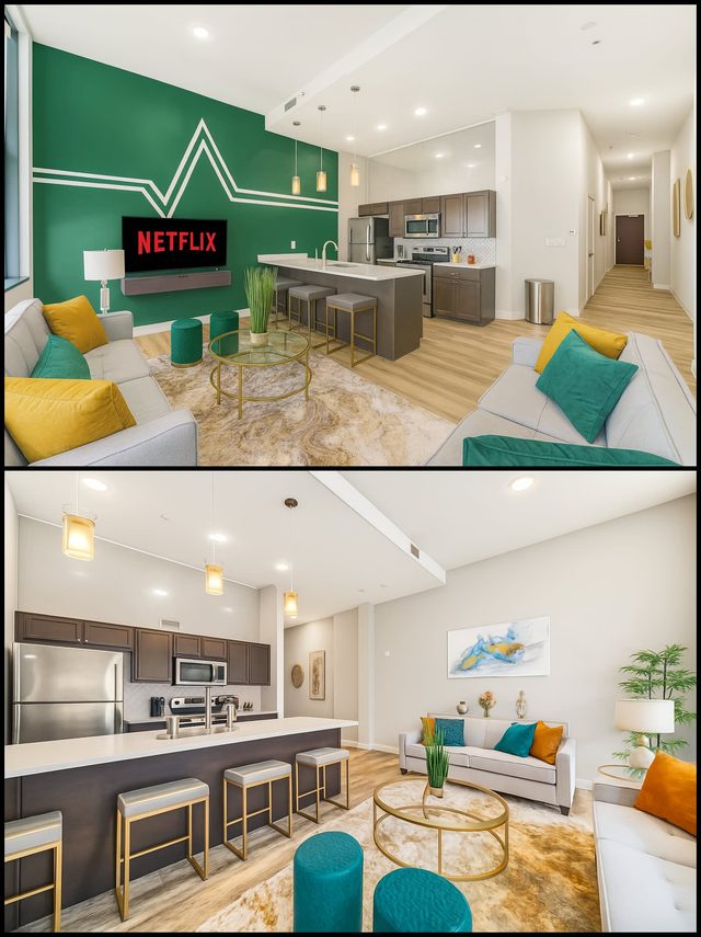 Luxe Flat w/ Heated Pool & Sauna • Gym•Heart of DT