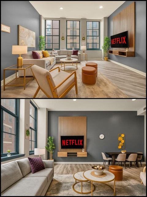 Luxe Flat w/ Heated Pool & Sauna • Gym•Heart of DT — Cleveland, OH