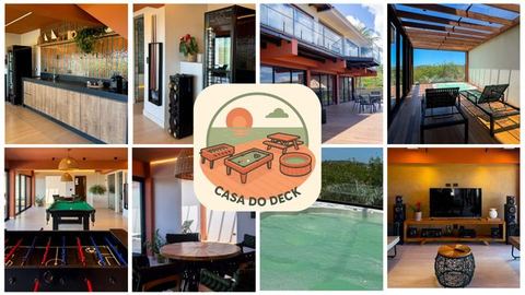 CASA DO DECK - Sauna, HotTub, Deck, Sinuca e Vista — Armação dos Búzios, Rio de Janeiro