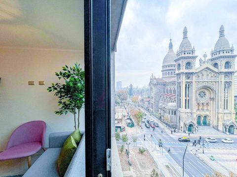 HOM 1-bed Equipado · Parque Almagro, Santiago — Santiago, Santiago Metropolitan