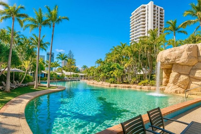4BR Villa with Pool at Diamond Beach — Broadbeach, Queensland