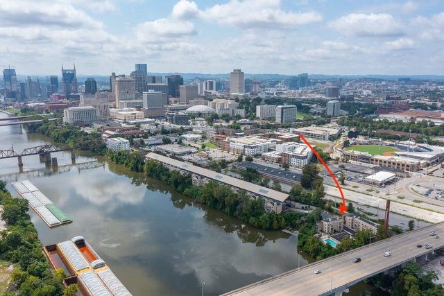 Downtown Nashville Riverfront Condo with Pool!