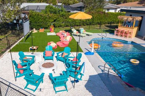 Sleeps 12 • Game Room • Theatre • Tiki Bar • Pool