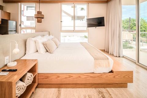Oceanfront Greta | Infinity Pool & Workspace — Puerto Morelos, Quintana Roo