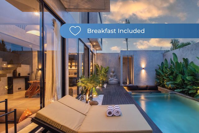 Villa Koy Koy: 2BR w/ Pool & Rooftop View, Canggu