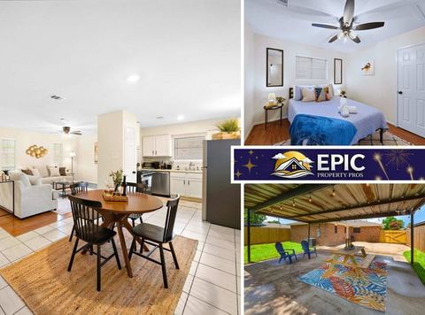 Modern Seabrook Getaway: Cozy Rooms | Yard | BBQ
