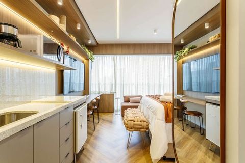 Studio Completo a 3 min do Nubank Parque | SP1903