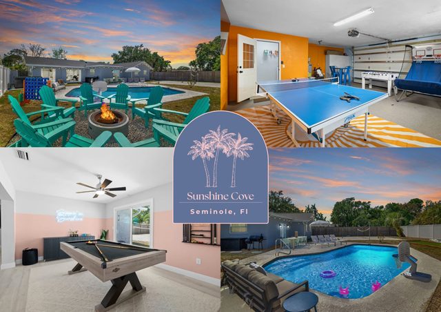 Backyard Oasis w/ Sand Volleyball!~ Mins to Beach
