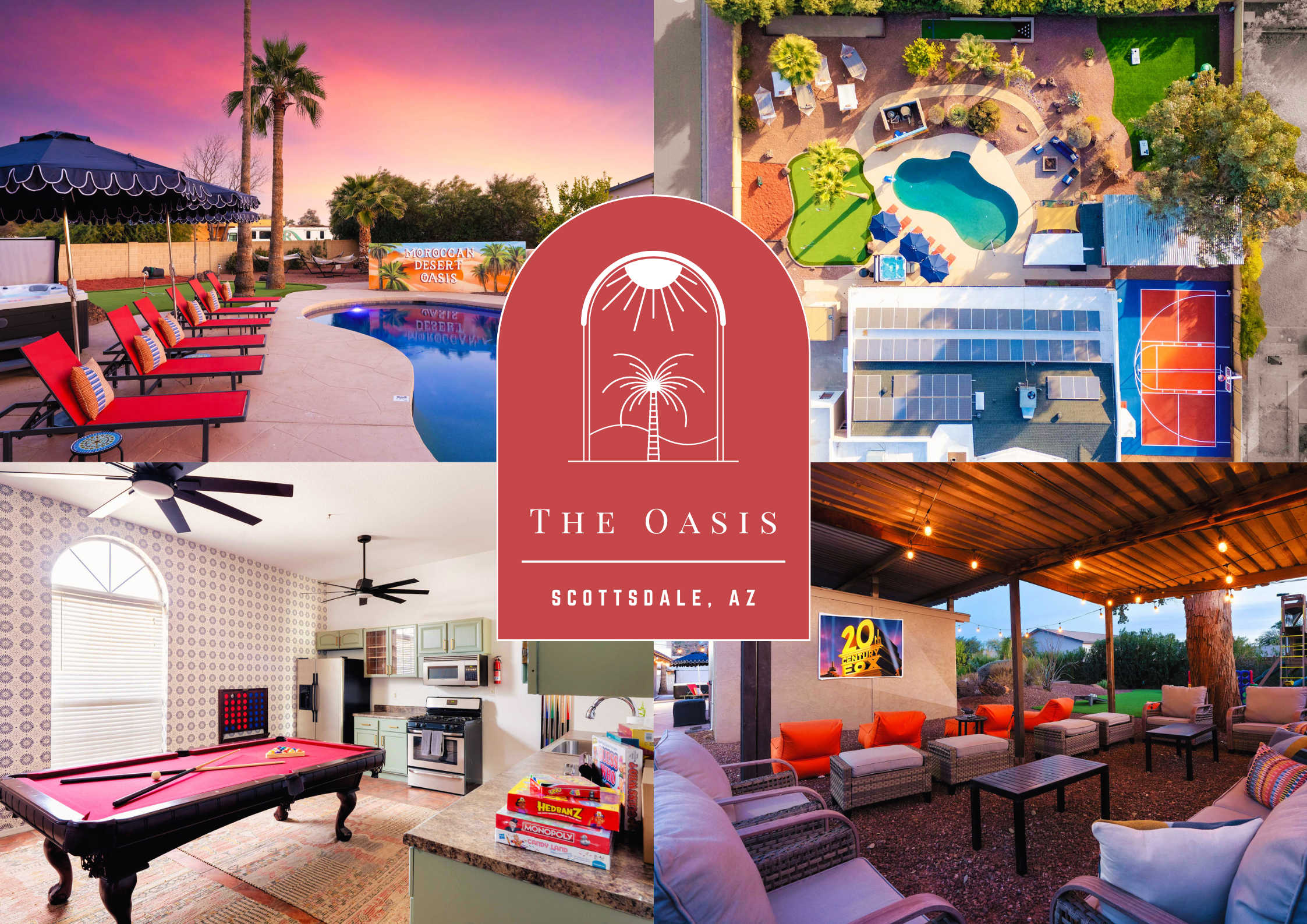 The Oasis: Sleeps 24, FREE Heated Pool, Pickleball