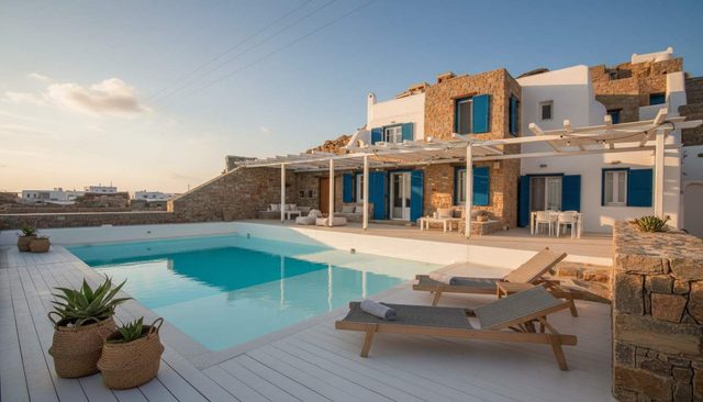 Luxurious Choulakia Retreat w Swimming Pool & View