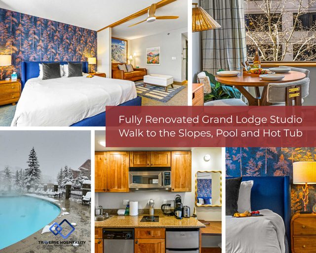 Grand Lodge Studio 414 — Pet-Friendly, Walk to Lifts in Mt CB | Traverse — Crested Butte, CO