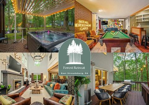 Forest Retreat! Hot Tub-Fire Pit-Pool Table