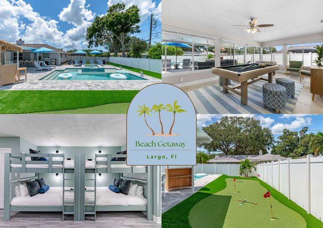 Your Beach Getaway! Putt Putt~Bikes~ Game Room~BBQ