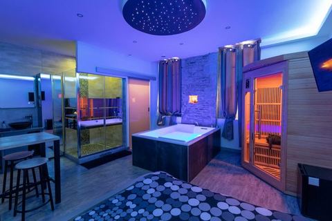 LX202 Love Room & Spa privatif - Jacuzzi & Sauna — Dijon, Bourgogne-Franche-Comté
