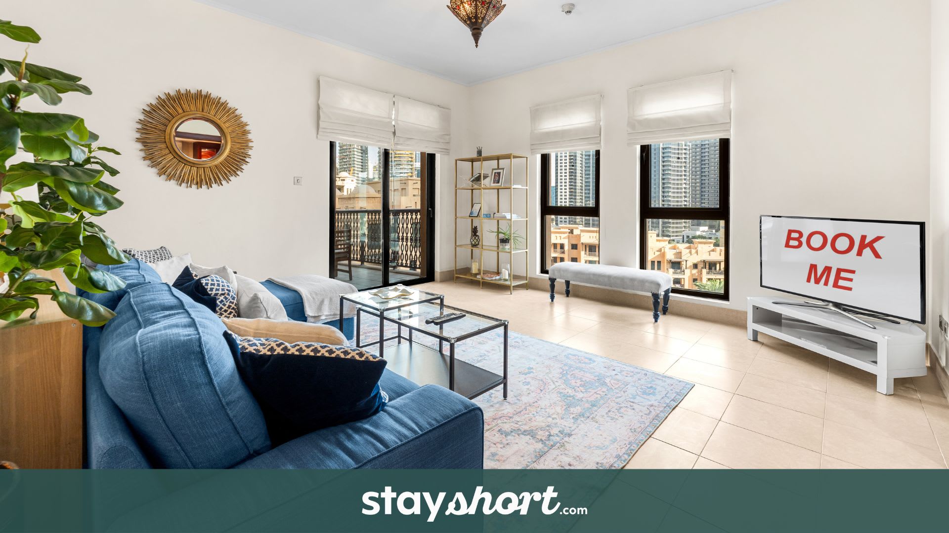 Free housekeeping visits during your stay - StayShort - 2 Bedroom in Oldtown Sleeps 4 Close to Burj Khalifa